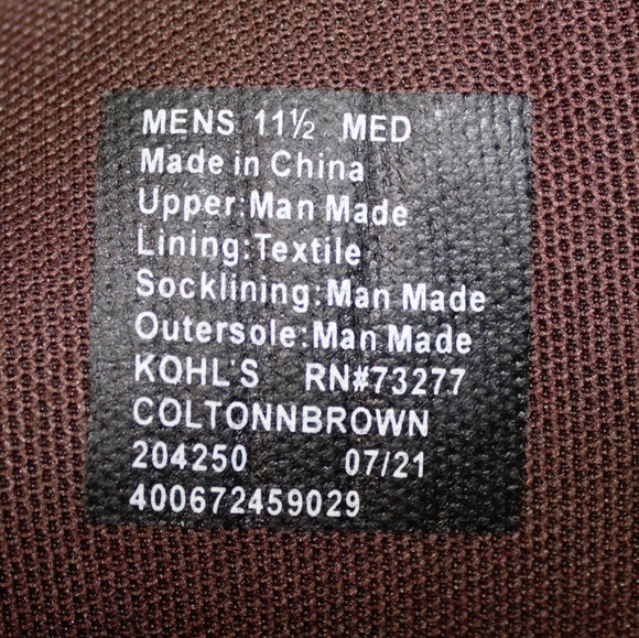 Sonoma Brown Leather Ankle Boots with Cap Toe - Picture 4 of 5